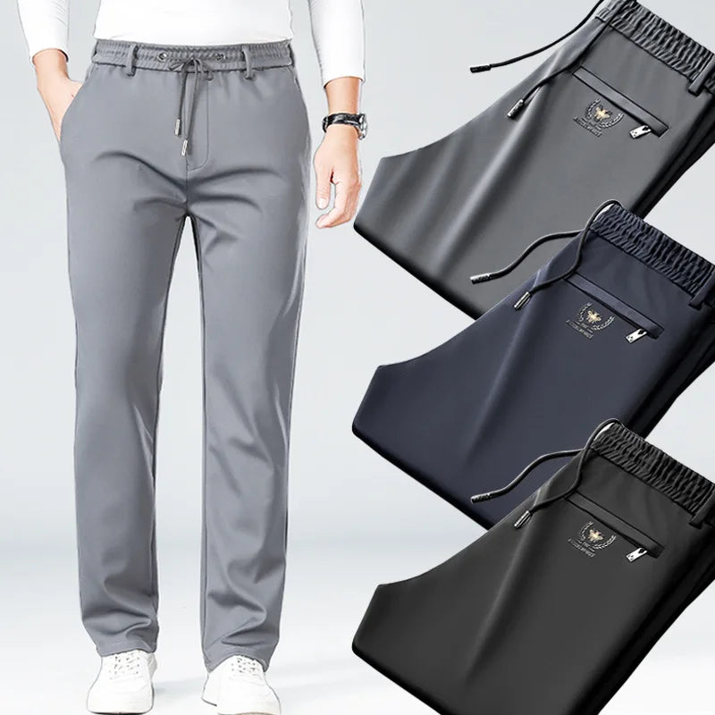 Men's Ice Silk Quick-Dry Pants - Summer Casual Wear┃MP296