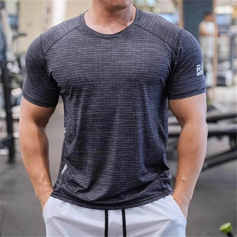 Men's Quick-Dry Casual Sports T-Shirt - Breathable & Comfortable┃MTSH308
