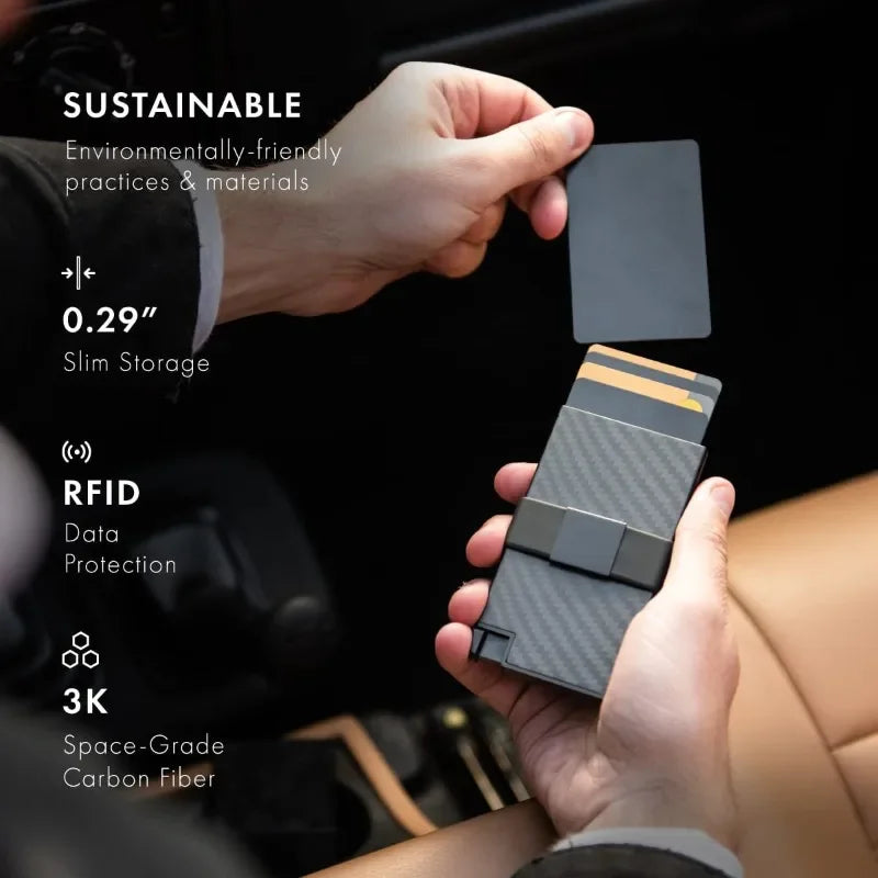 Men's Theft-Proof Aluminum Card Case┃CH693