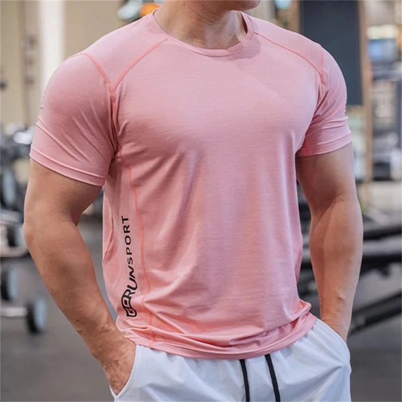 Men's Quick-Dry Casual Sports T-Shirt - Breathable & Comfortable┃MTSH308