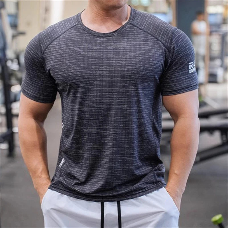 Men's Quick-Dry Casual Sports T-Shirt - Breathable & Comfortable┃MTSH308