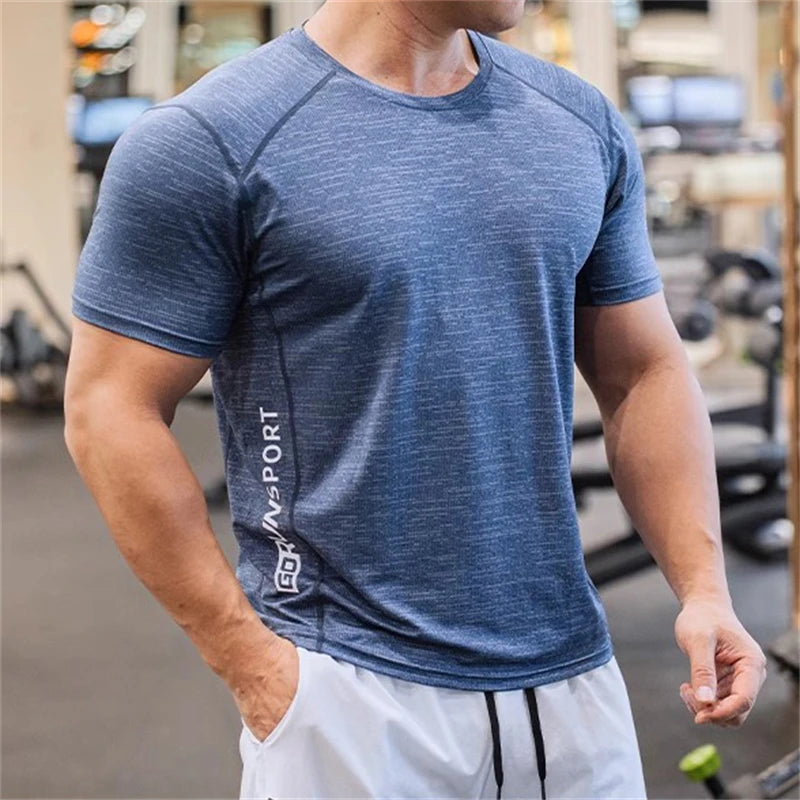 Men's Quick-Dry Casual Sports T-Shirt - Breathable & Comfortable┃MTSH308