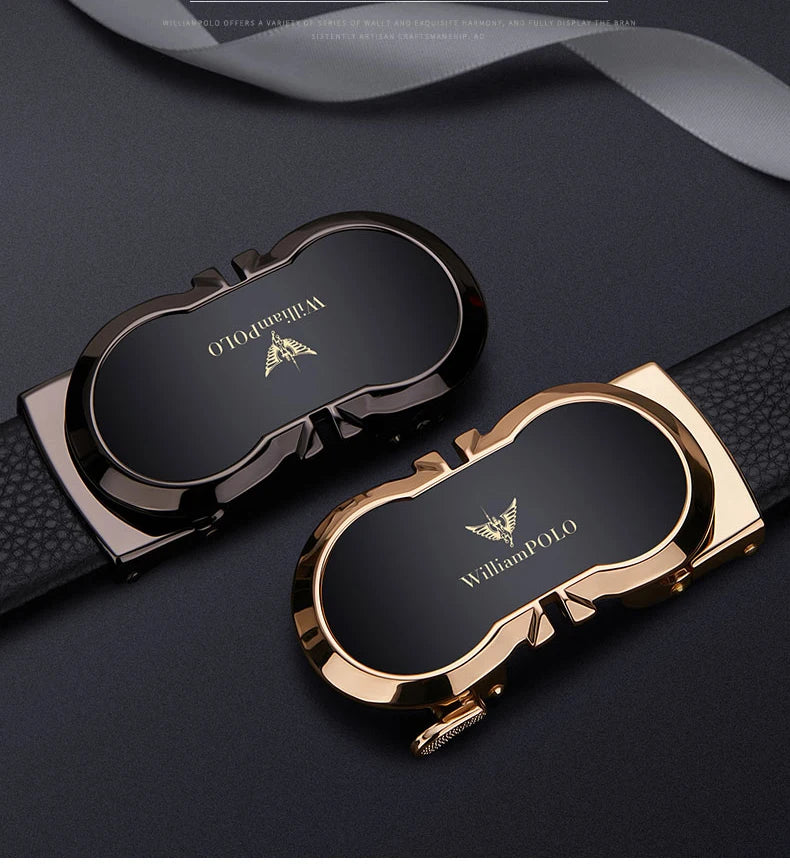 Genuine Leather Automatic Belt for Men - Stylish & Formal┃MB383
