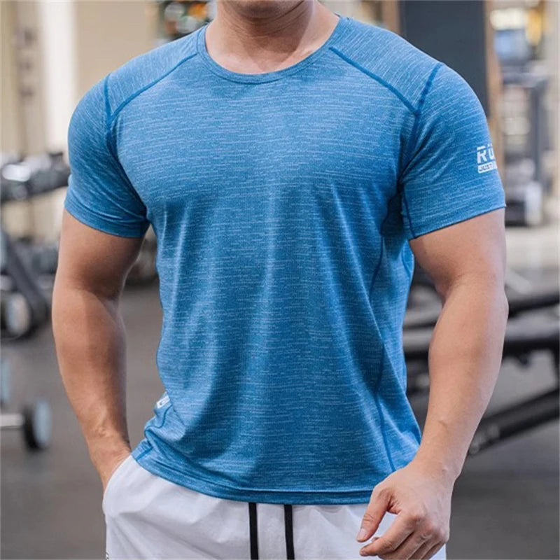Men's Quick-Dry Casual Sports T-Shirt - Breathable & Comfortable┃MTSH308