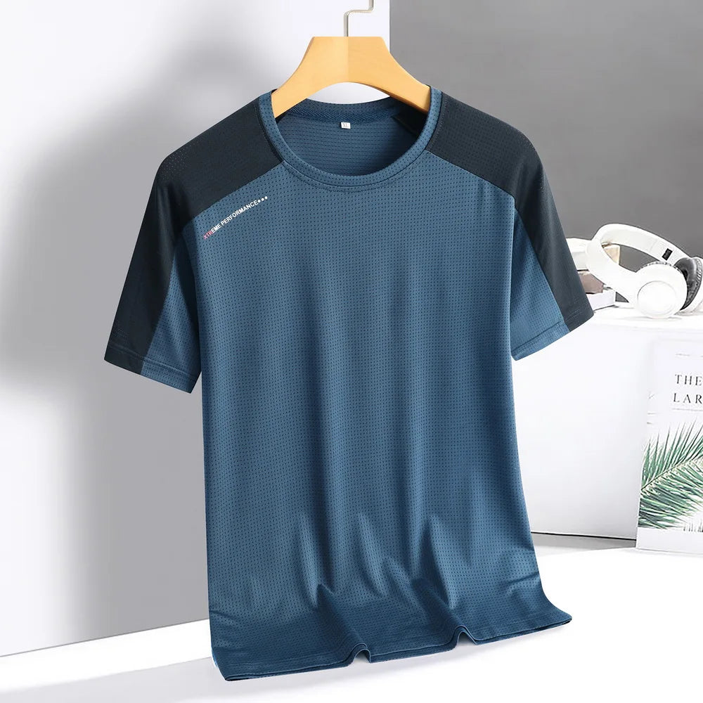 Plus Size Quick Dry Sports T-Shirt for Men - Summer Casual 6XL-8XL┃MTSH309