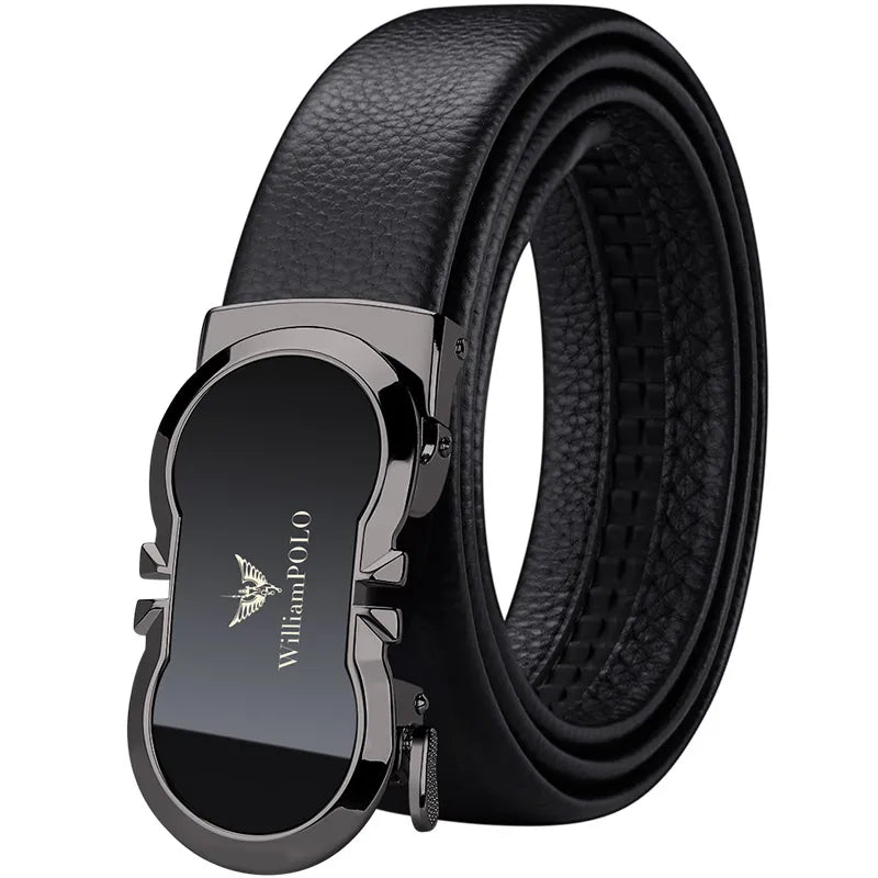 Genuine Leather Automatic Belt for Men - Stylish & Formal┃MB383