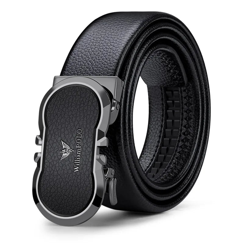 Genuine Leather Automatic Belt for Men - Stylish & Formal┃MB383