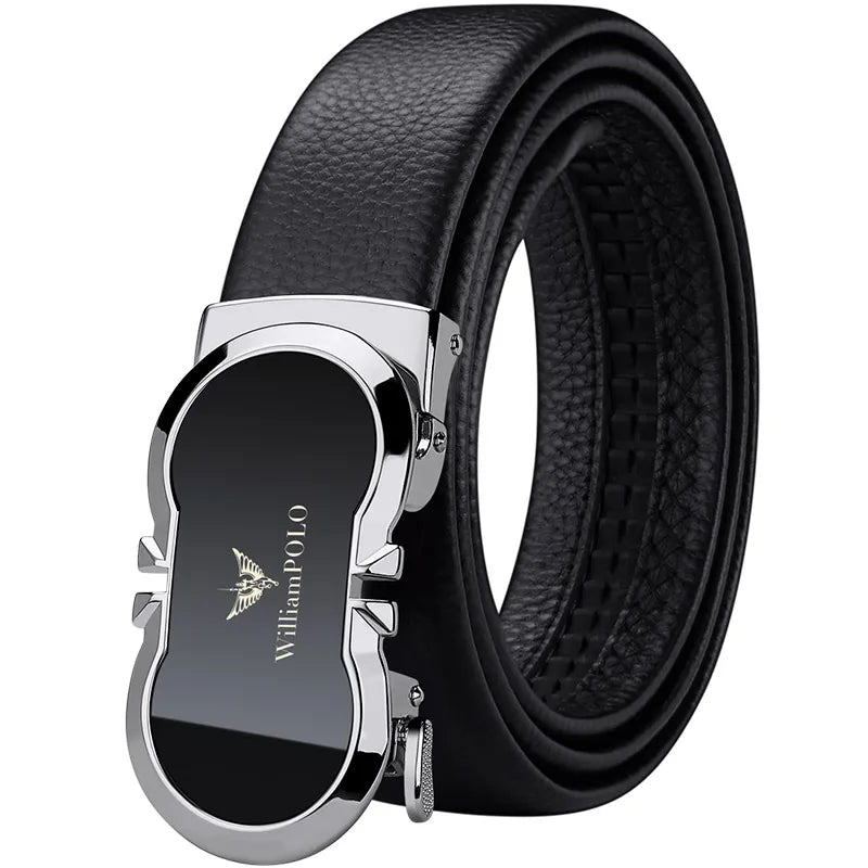 Genuine Leather Automatic Belt for Men - Stylish & Formal┃MB383