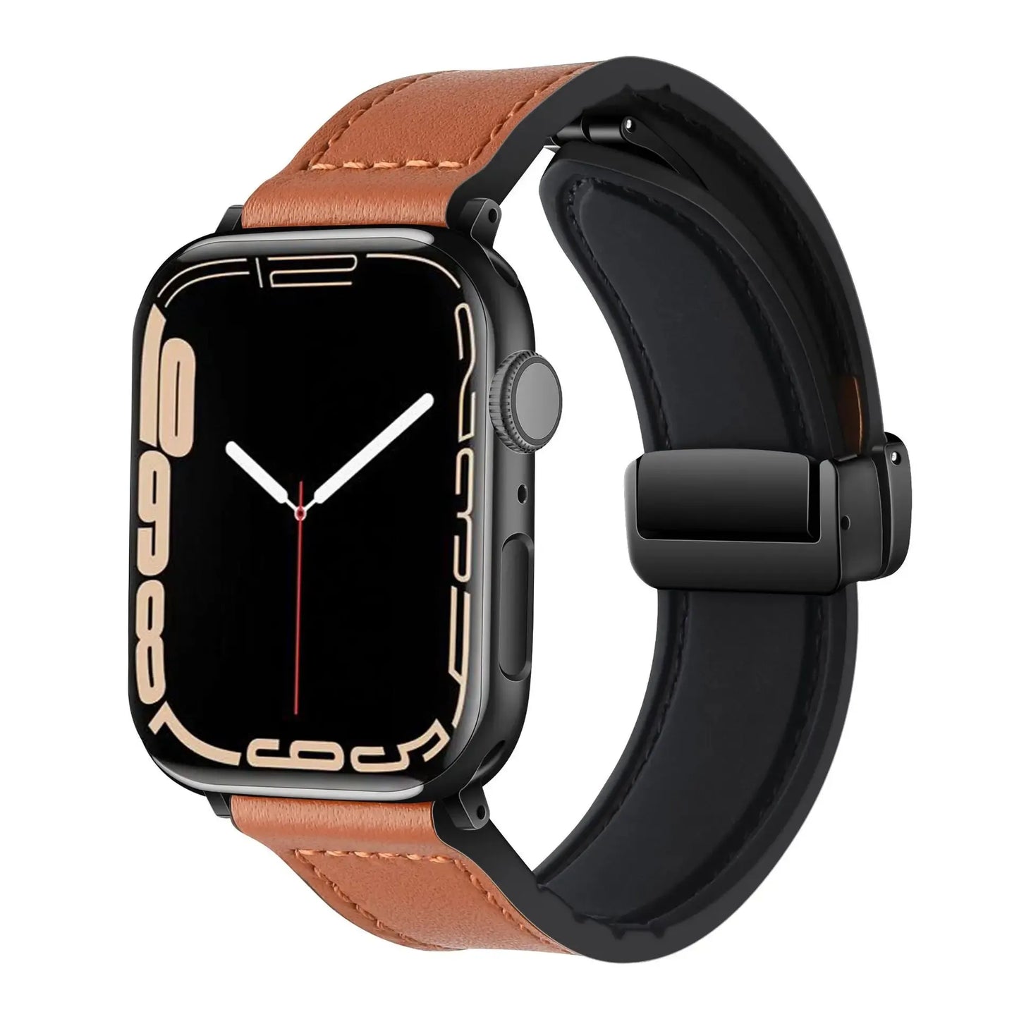 Magnetic Leather Strap for Apple Watch (All Series) | WS904