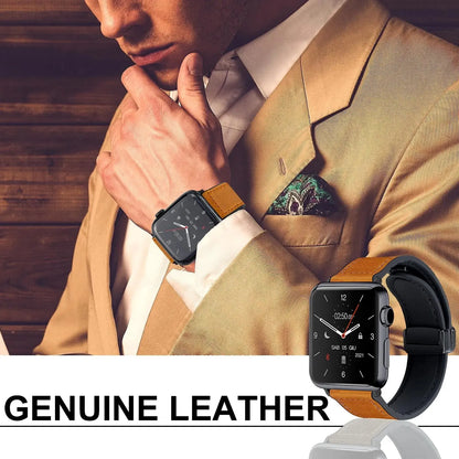 Magnetic Leather Strap for Apple Watch (All Series) | WS904