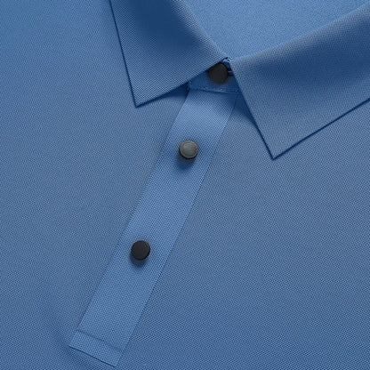Men's Summer Polo Shirt - Ice Silk, Quick-Dry, Breathable┃MPSH497