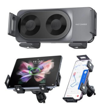 Wireless Car Charger Mount for Samsung Galaxy & iPhone┃WCH292