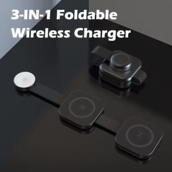 3-in-1 Magnetic Wireless Charger For iPhone Apple Watch Airpods┃WCH299