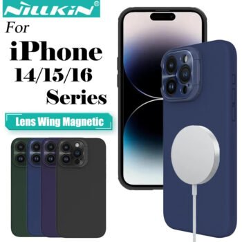 Nillkin Magnetic Case for iPhone 16/15/14 Pro Max with Lens Stand┃NIAPC108