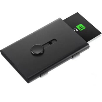 Metal Business Card Holder - Ultra Thin Case for Bank & Membership Cards┃BCH699