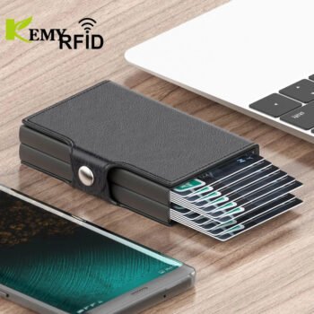 KemyHigh RFID Leather Wallet for Men - Slim & Stylish┃CH695
