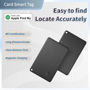 Magnetic Charging Wallet with Apple Find My Locator┃CH696