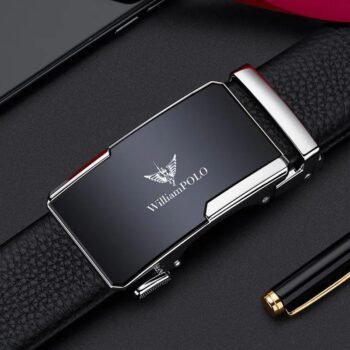 WillamPOLO Genuine Leather Buckle Belt For Men WB05