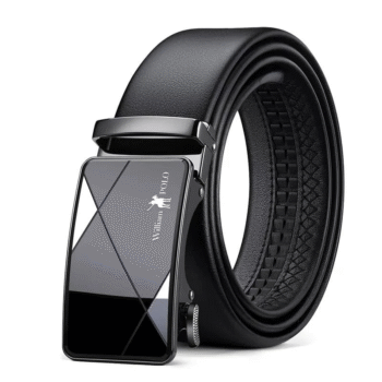 WillamPOLO Genuine Leather Buckle Belt For Men WB04
