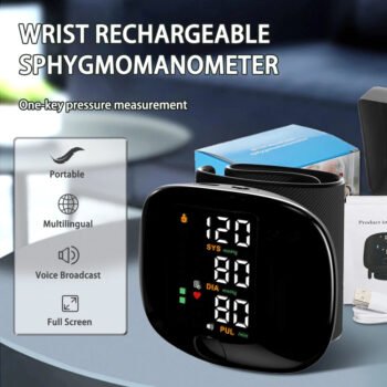 LCD Screen Smart Touch Blood Pressure Monitor